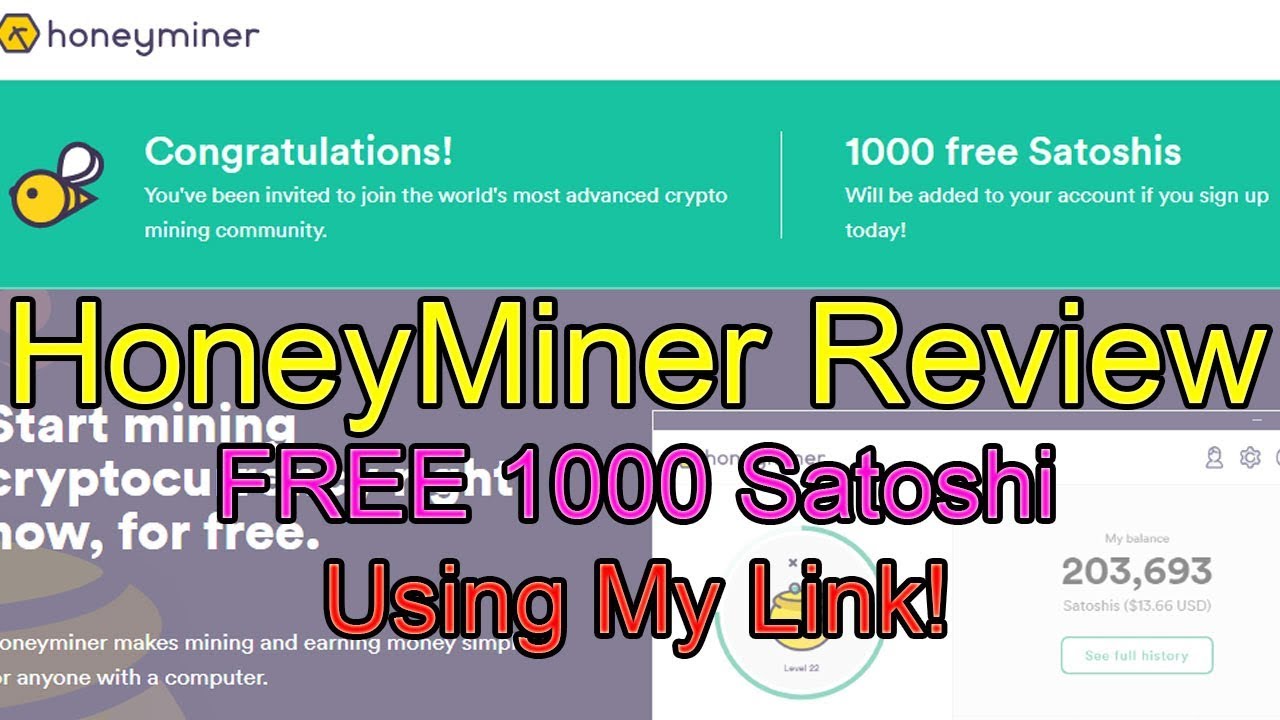 🤔Honeyminer Review | Even Grandma Can Start Mining! | Free Bitcoin!😍