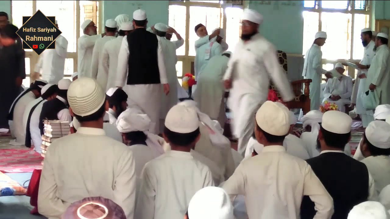 Dastar Bandi In Salana Jalsa-E-Dastarbandi At Darul Uloom Kantharia 2020. Alwidai Program