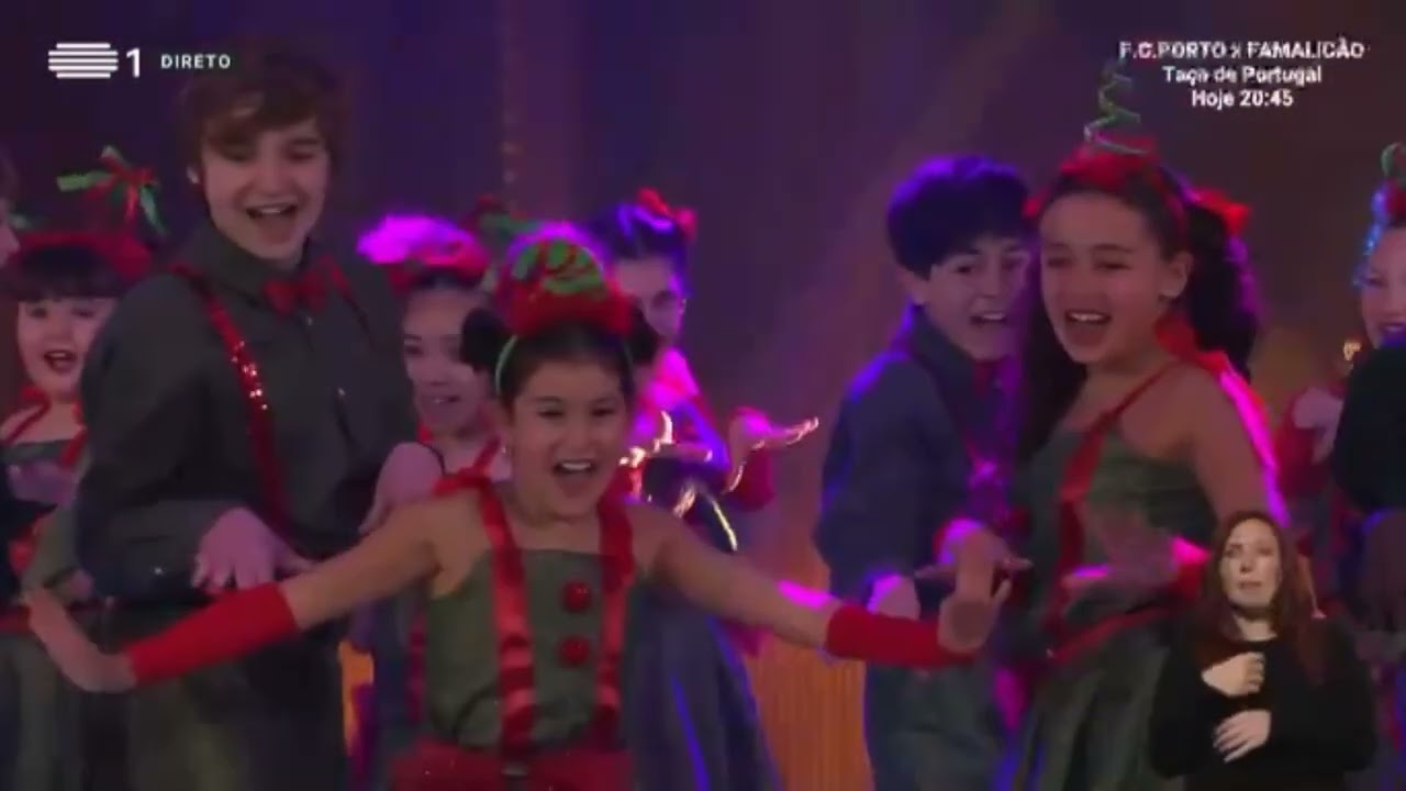 Os Broadway Kids no Natal dos Hospitais - Teatro Musical Portugal - RTP1  e RTP Internacional