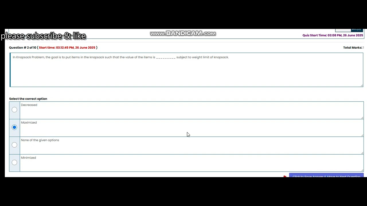 CS502 QUIZ no.3 Spring 2025