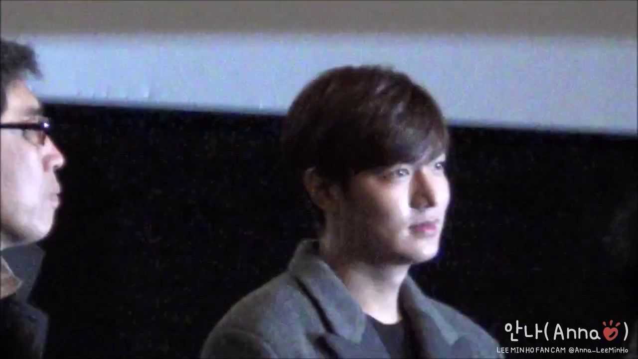[LeeMinHo, 직캠] 이민호 150125 강남1970 영등포CGV 무대인사(+Say yes♬)