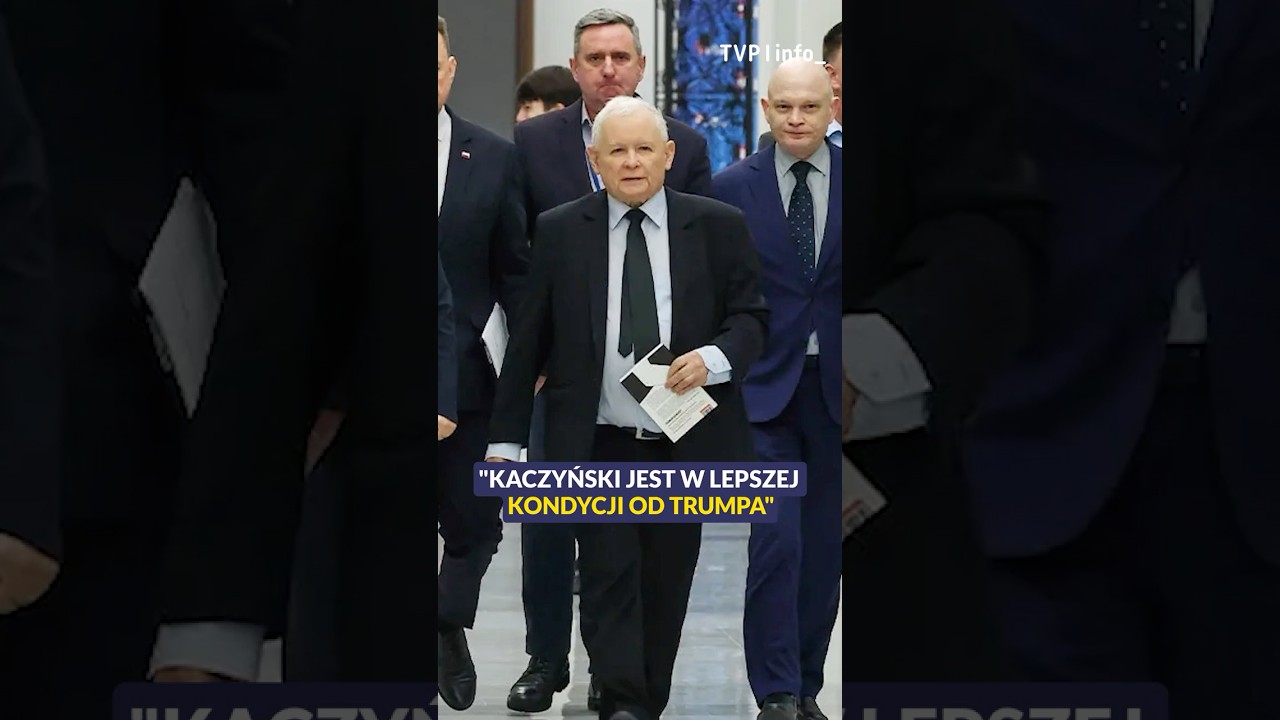 Wassermann: prezes Kaczyński jest w lepszej kondycji od Trumpa #polityka #polska #shorts