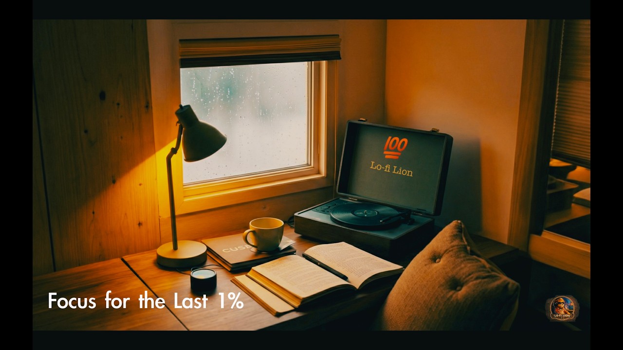 마지막 1%를 채우는 몰입의 힘 | Focus for the Last 1% (Study Lofi)