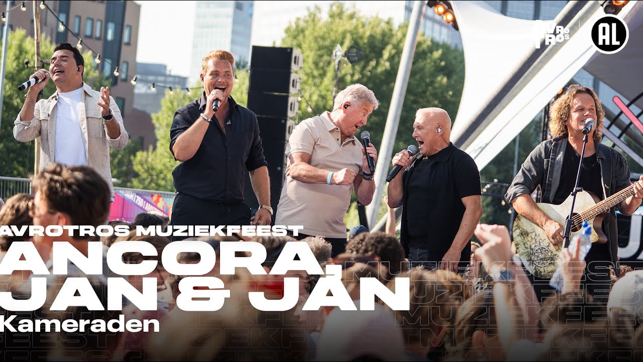 Jan Smit, Jan Keizer & Ancora -  Kameraden (LIVE) • Muziekfeest op het Plein 2025