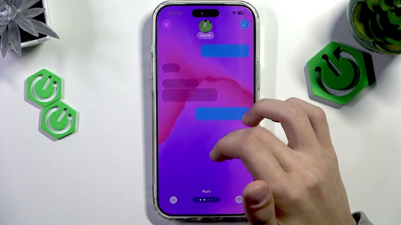 iPhone 17 Pro | 17 Pro Max: изменение фона чата iMessage