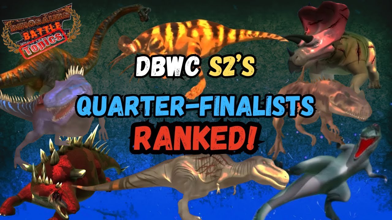 DBWC Topics: Dinosaurs I'd like to see win Season 2 from the Least to Most