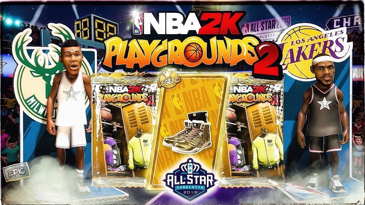 NBA Playgrounds 2: All-Star Weekend VIP SWAG Pack Opening!!! 10,000 Golden Bucks Spent!!!