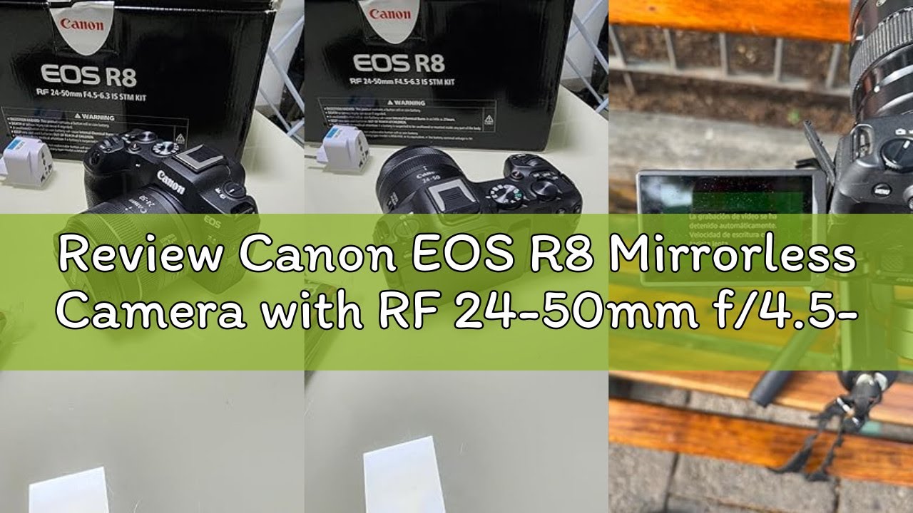 Review Canon EOS R8 Mirrorless Camera with RF 24-50mm f/4.5-6.3 IS STM Lens