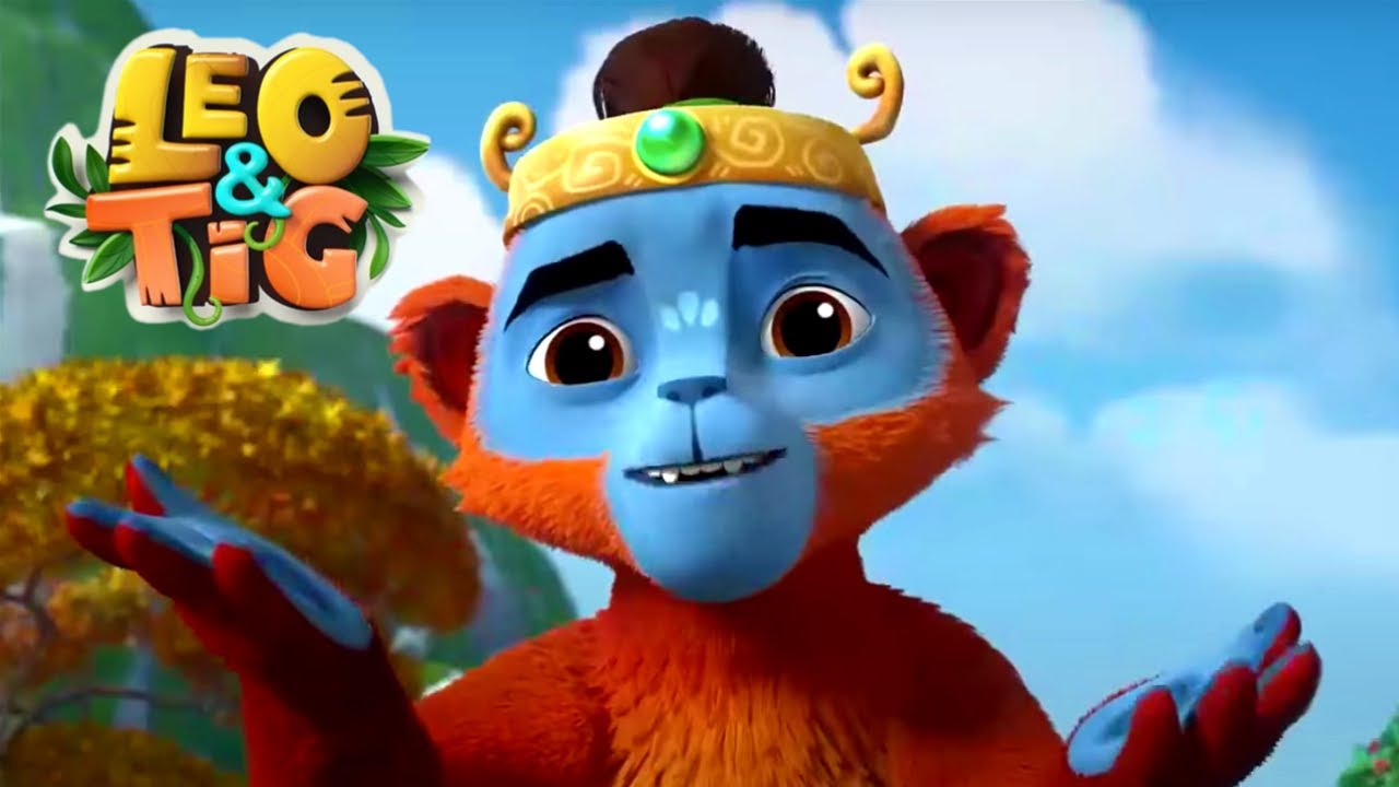 Leo and Tig 💥  लियो और टिग ✨ बंदरों का खजाना  💥   The Monkeys’ Treasure 💥 Super Toons TV