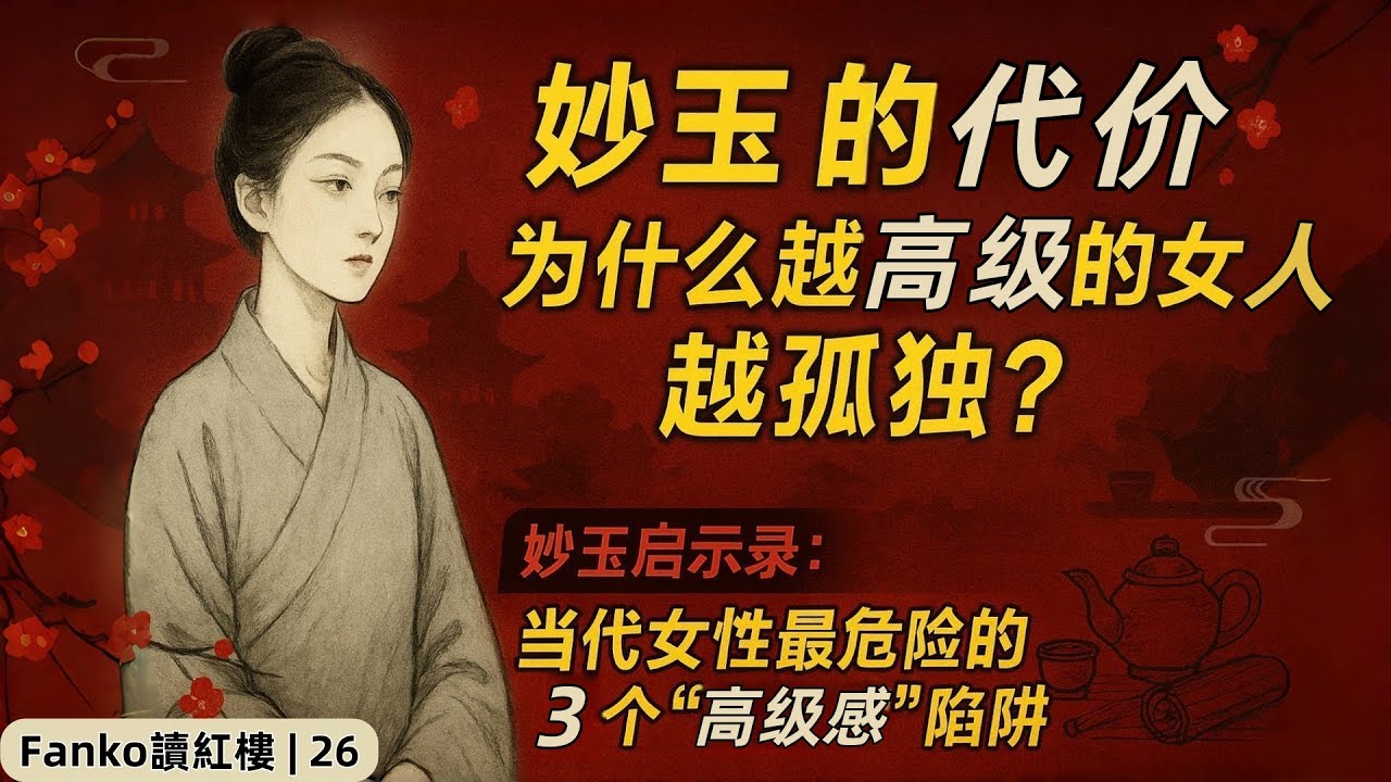 【萬字精讀】紅樓夢・妙玉：高級感的三大陷阱（你也在其中嗎？）