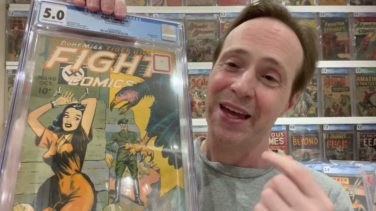 ComicLink Unboxing of 2 Golden Age Comics with Classic Covers