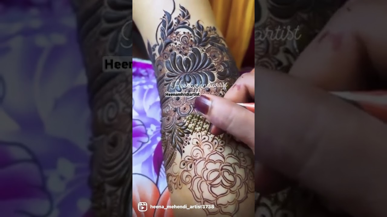 #newlatest#lotus#newchecks#tutorial#createdby#heenamehendiartist