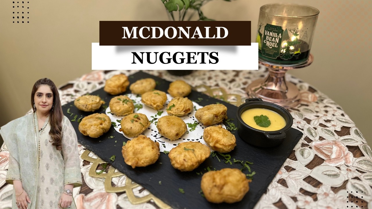 Homemade Mcdonalds Nuggets Recipe🍗😍🤤| Crispy Nuggets Recipe By Chef Sumera #food #mcdonalds #nuggets