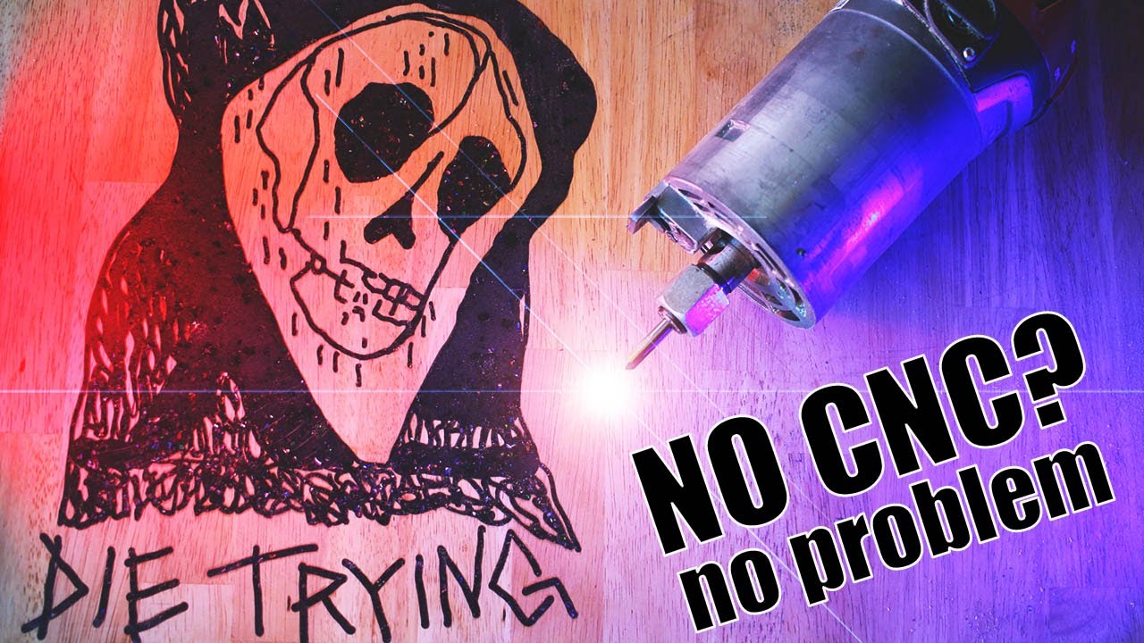 Epoxy Inlay Without CNC / DIY Beginner Woodworking Project