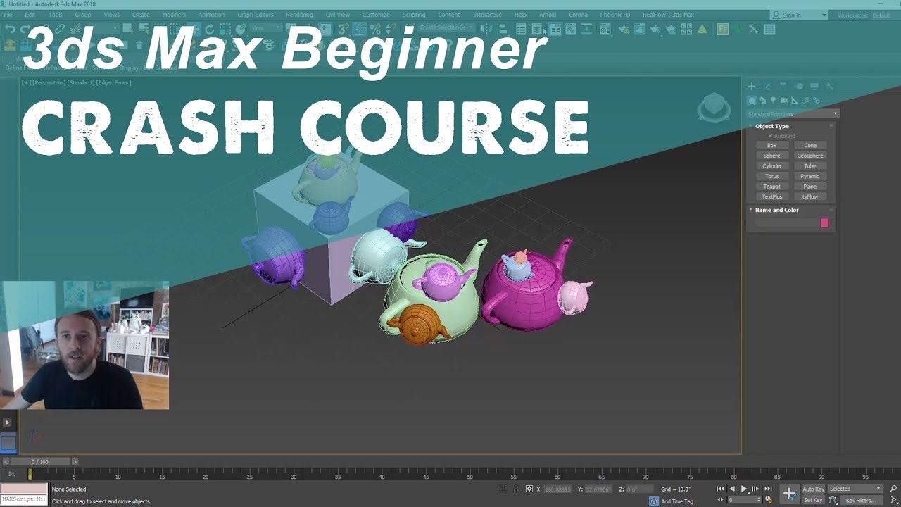 УЧЕБНОЕ ПОСОБИЕ ПО 3DS MAX: Ускоренный курс для начинающих