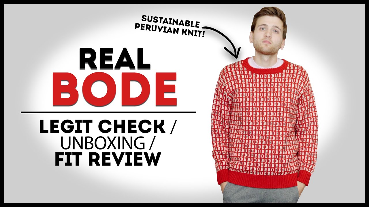LEGIT BODE Sweater | How to tell + unboxing & fit review!