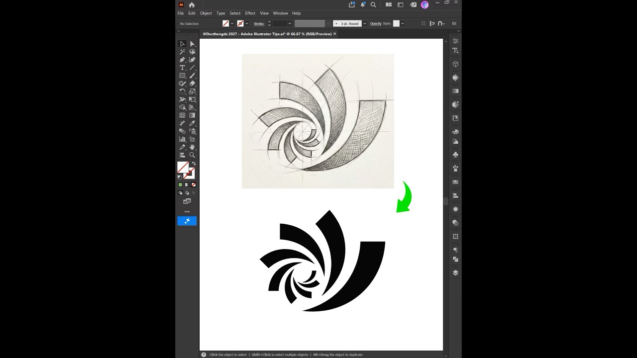 Советы по Adobe Illustrator 2027 &mdash; как профессионалы быстро рисуют ротационно-симметричные логотипы
