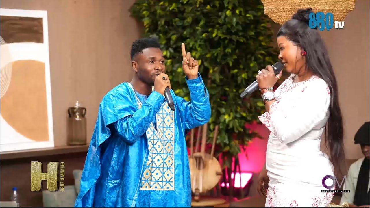#880 TV / OM TV : KEMO KANTE ( Fils de Kerfala Kanté ) & DIAMY SACKO DANS L'EMISSION HAUT STANDING