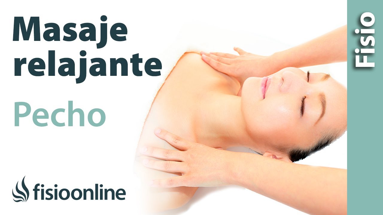 Cómo hacer un masaje de pecho y abdomen para relajar y liberar la respiración