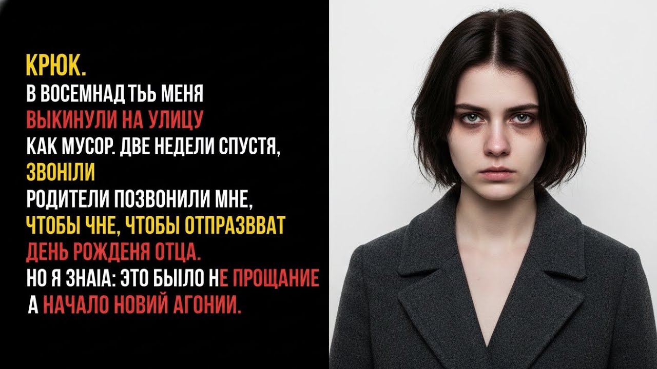 РОДИТЕЛИ ВЫГНАЛИ МЕНЯ В 18, А ЧЕРЕЗ ДВЕ НЕДЕЛИ ПОТРЕБОВАЛИ ПРИЙТИ И ПРАЗДНОВАТЬ ОТЦА