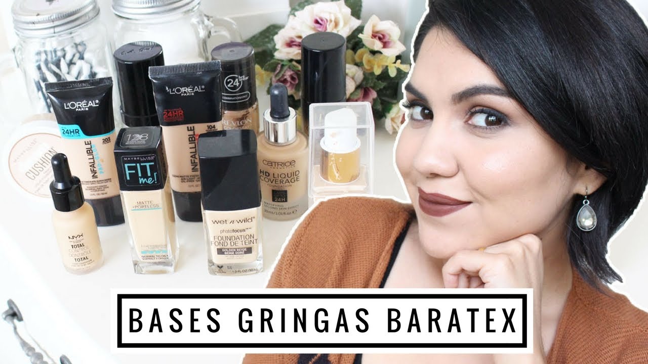 TOP Bases Gringas de Marcas mais Baratinhas