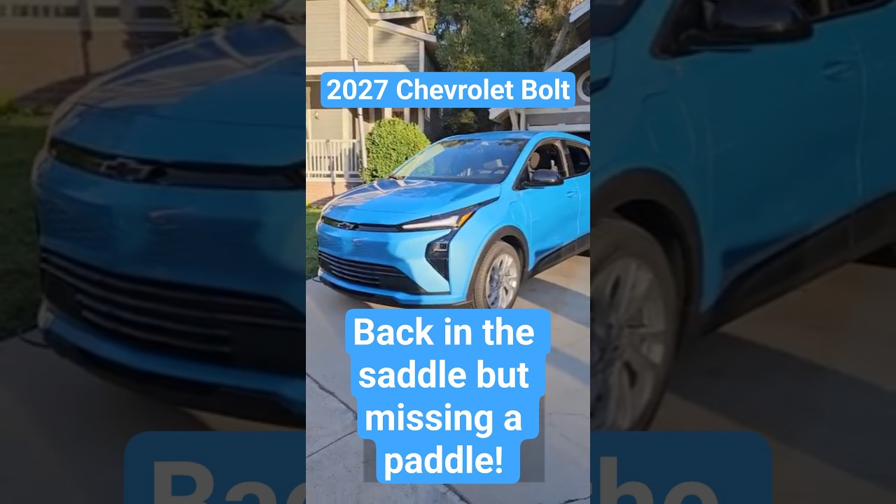 Первый взгляд на Chevrolet Bolt 2027 года | Дешёвый автомобиль снова в моде! #Chevy #ChevyBolt #B...