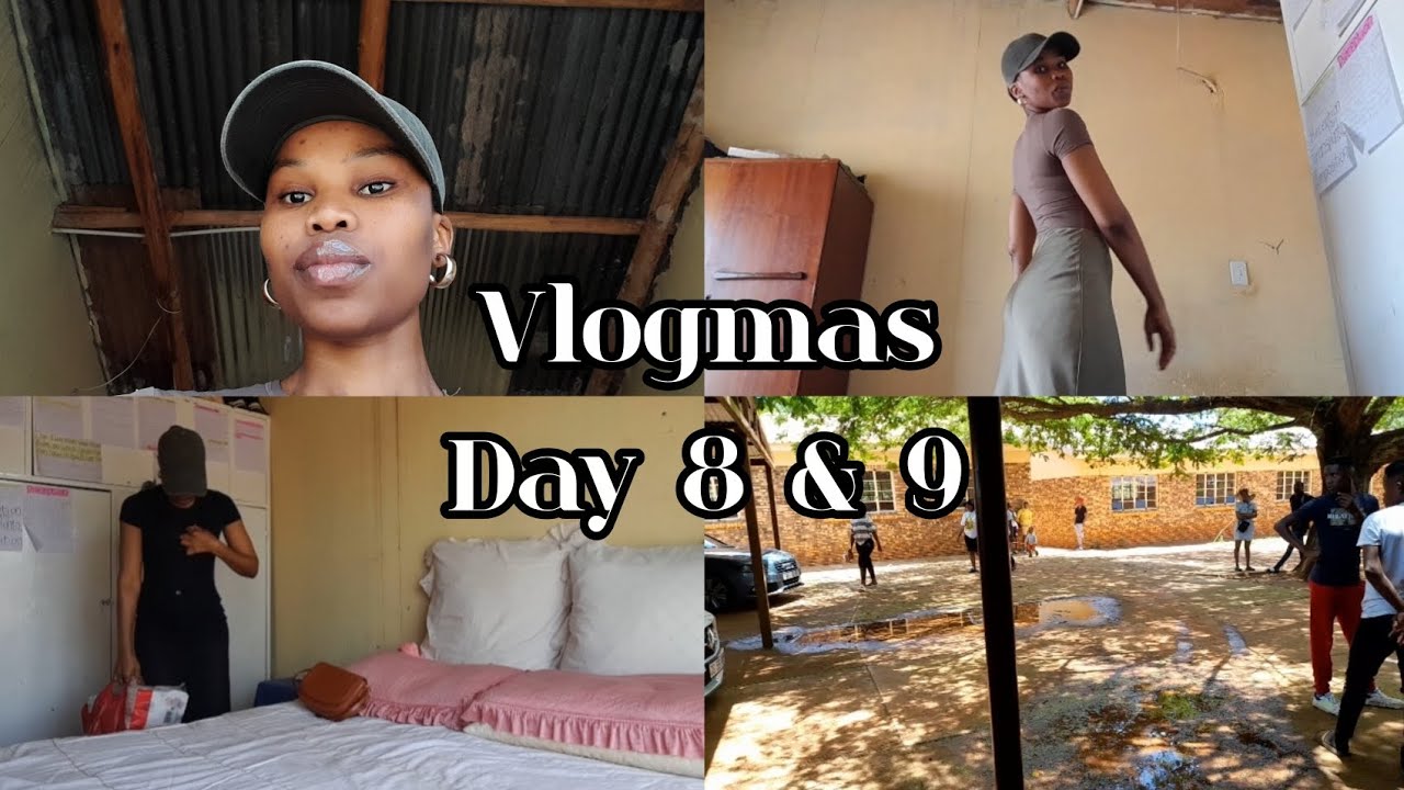 VLOGMAS 2025| let's go fetch reports, cleaning the yard, and more| #southafricanyoutuber 