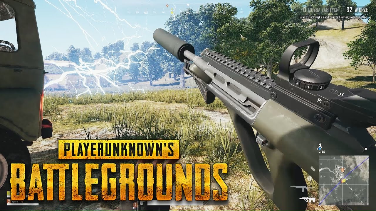 AUG TŁUMIK + M24 = WYGRANA? DUO FPP HOGATY I SYLO NA - PLAYERUNKNOWN'S BATTLEGROUNDS [PL/PC]
