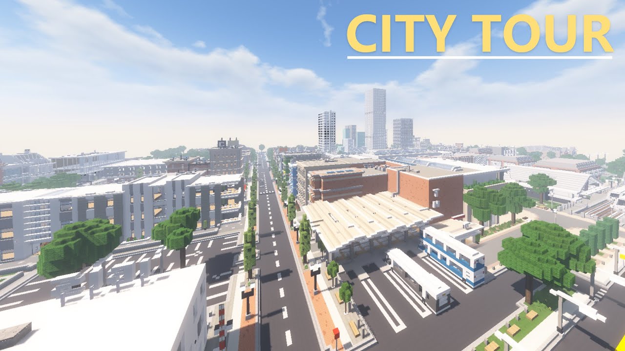 Minecraft City Tour (Cinematic)