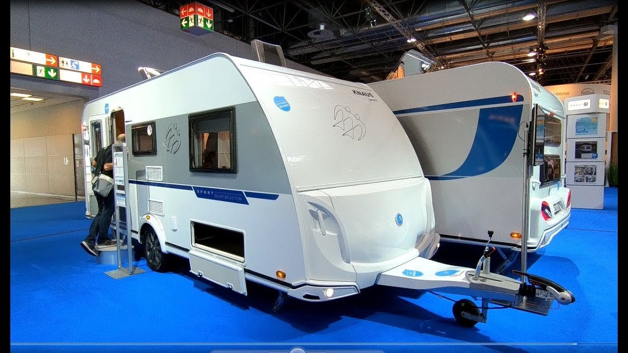 Knaus SP 500 EU Sport silver selection Camping Caravan travel trailer walkaround + interior V1453
