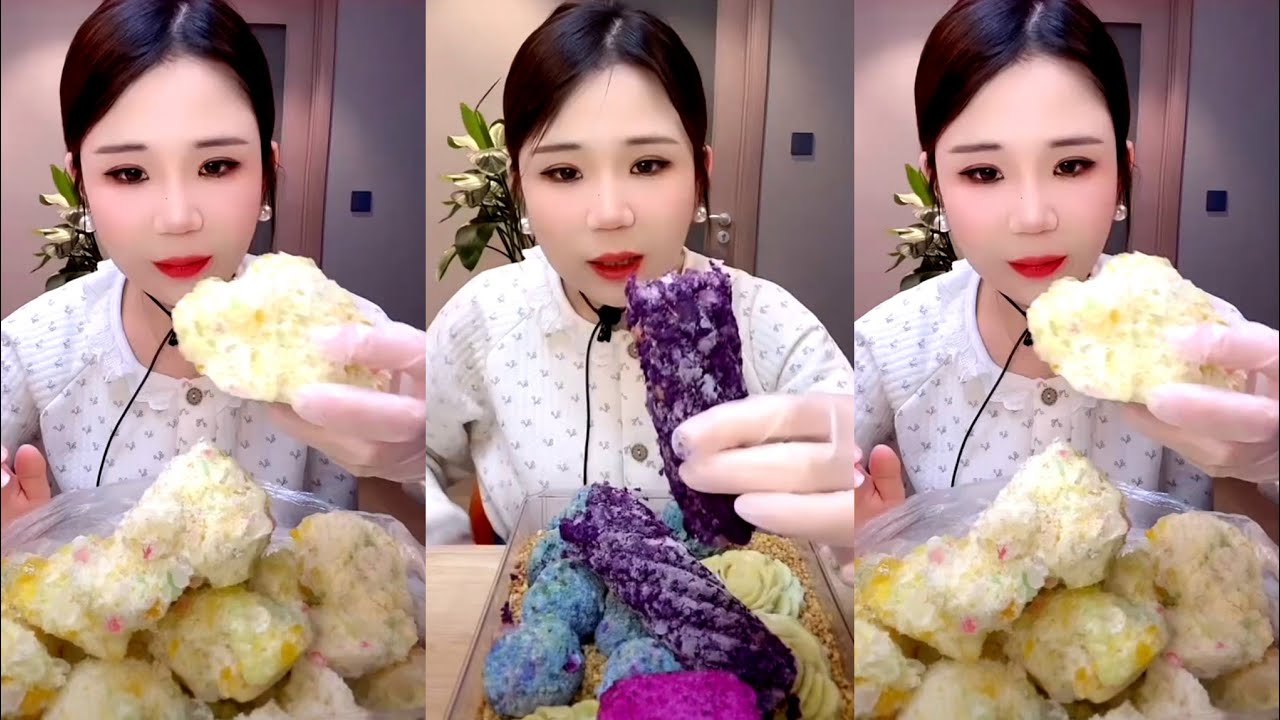 ASMR SHAVED ICE EATING YY 