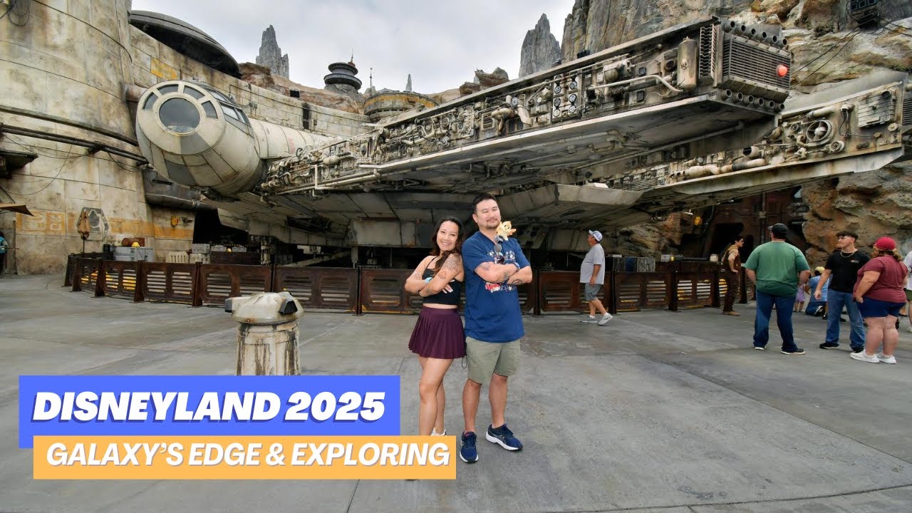 Exploring Star Wars: Galaxy’s Edge and more at Disneyland California!