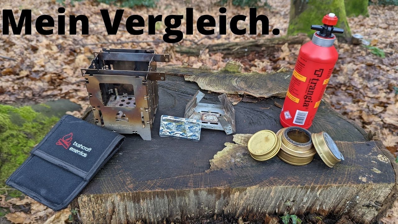 Mein Vergleich: - Esbitkocher vs. Trangia vs. Hobokocher.