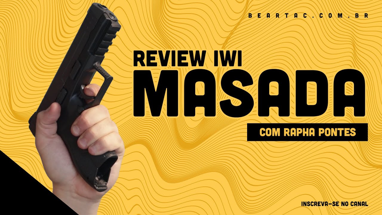 Pistola IWI MASADA - A Pistola Israelense de deixar qualquer um IMPRESSIONADO!!!