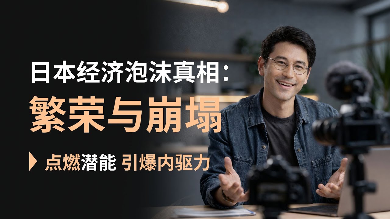日本经济泡沫真相：不是一纸阴谋，而是一场被推着走的繁荣与崩塌#日本经济泡沫#广场协议#失去的三十年#经济周期#资产泡沫#宏观经济真相