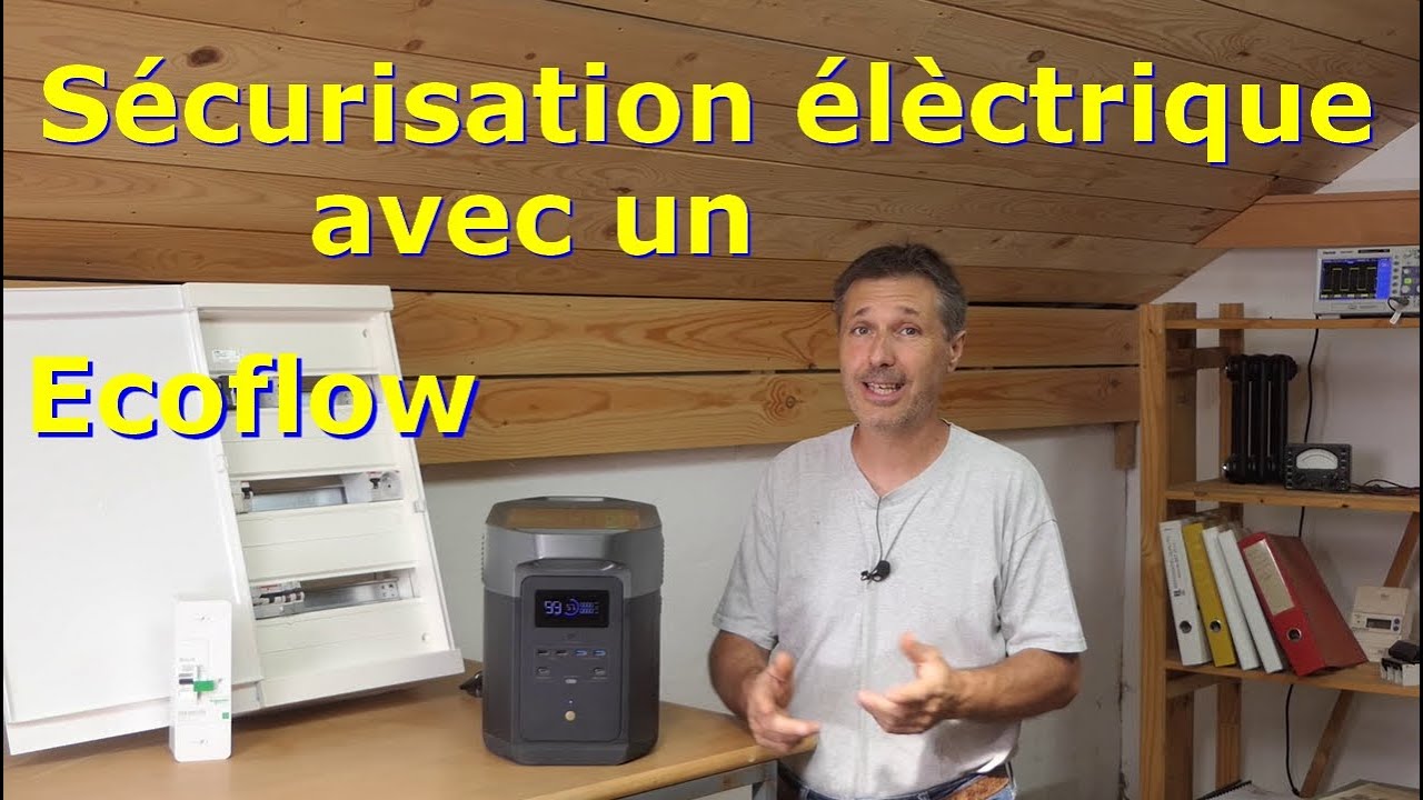 ⚡Alimentez toute votre maison en cas de coupure de courant avec une station Ecoflow