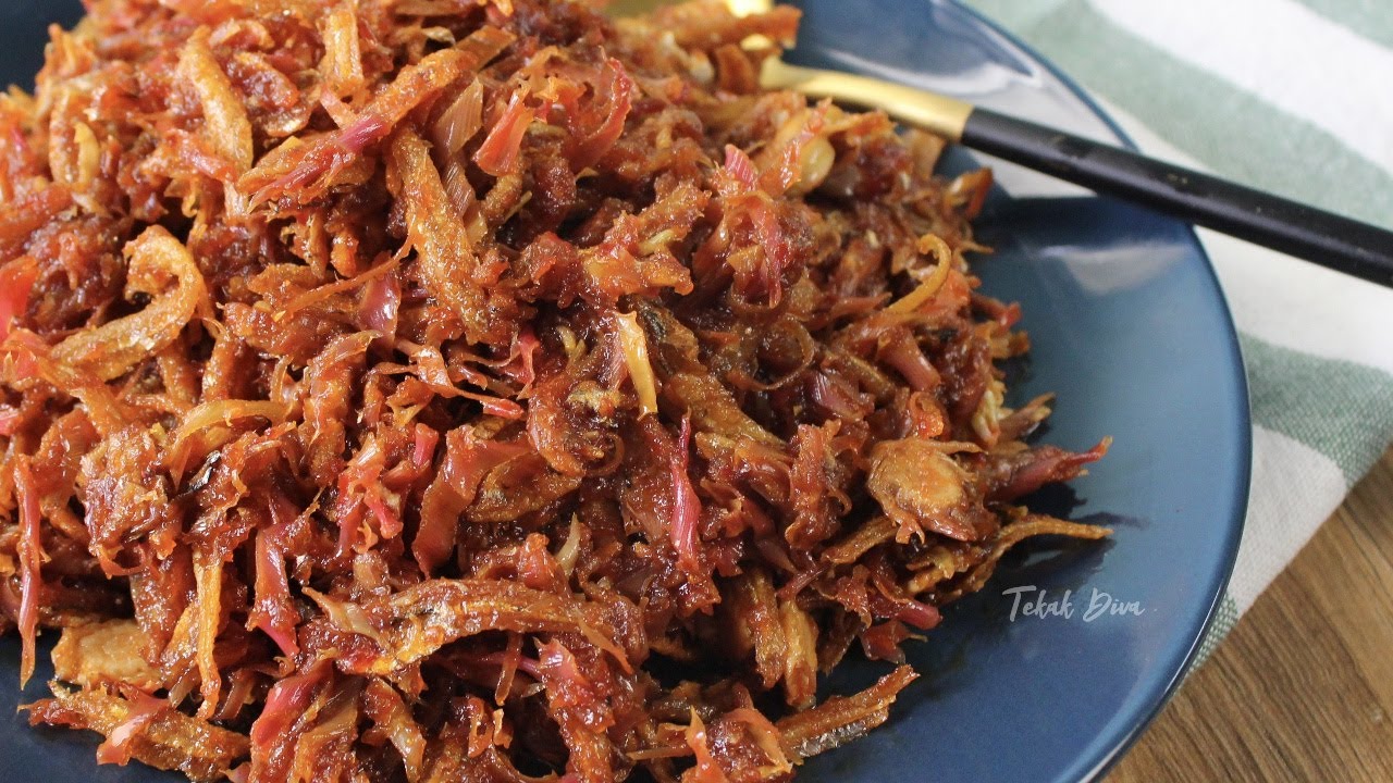 SAMBAL BUNGA KANTAN DAN IKAN BILIS RANGUP | MUDAH & MENYELERAKAN