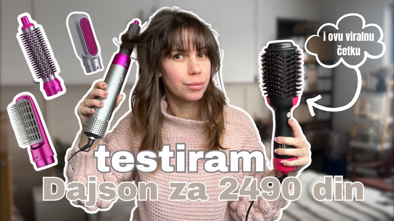 DYSON KOPIJA - testiram - Viralna TIKTOK četka za feniranje