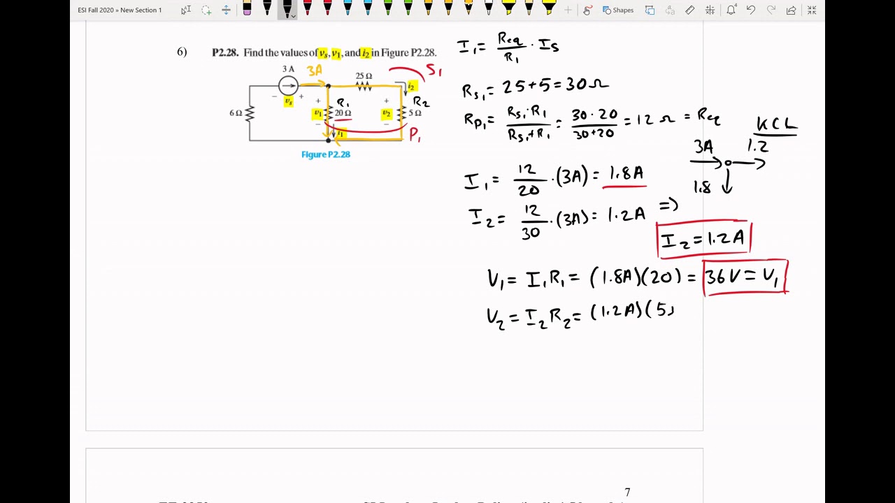 EE 2950 SI Session Exam 1 Review Problem #6