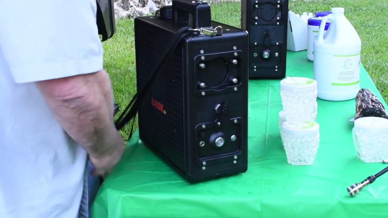 Eco-Solutions SwampJuice Applications Using Highly Versatile Bask MistMaster Sprayer