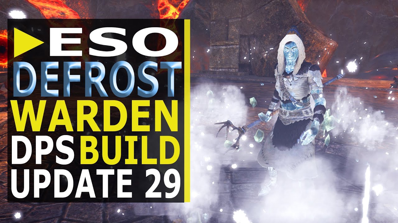 ESO Easiest Magicka Warden DPS Build - Update 29 Flames of Ambition