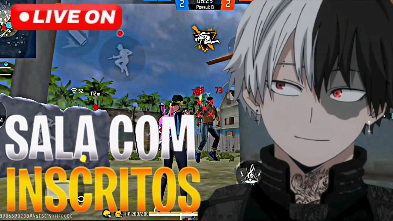 ​X1 DOS CRIAS REVELANDO INSCRITOS 🟣 JOGANDO 4X4 FREE FIRE MOBILE!!🟣 #freefire freefire