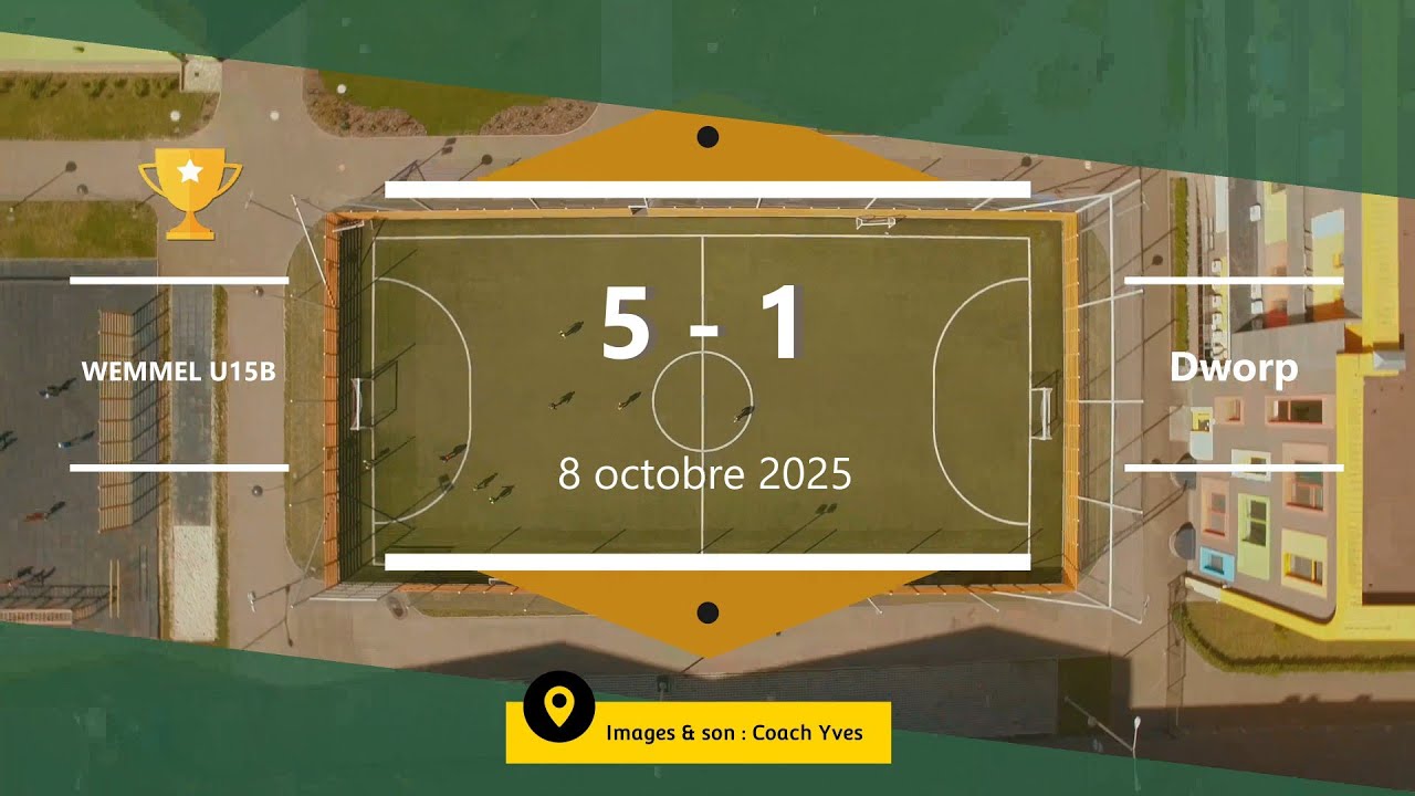 Wemmel - Dworp 8 nov 2025 - résumé du match
