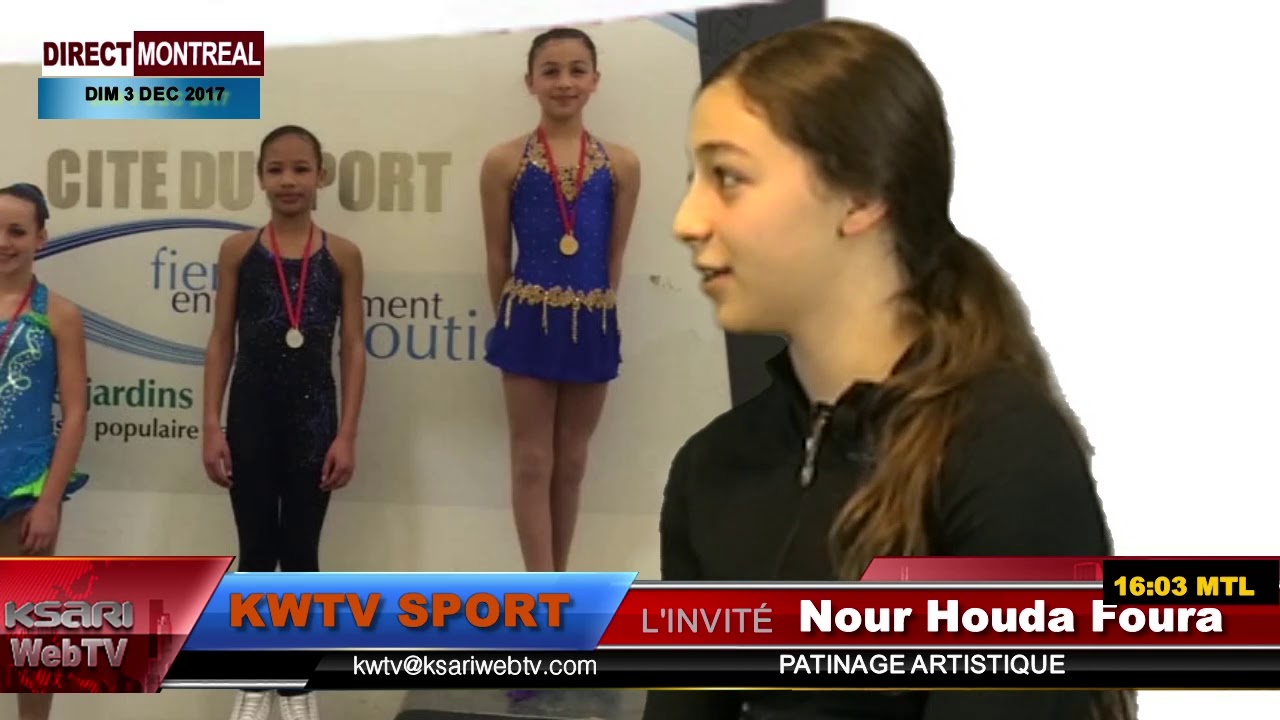 KWTV Sport, l'invitée Nour Houda Foura