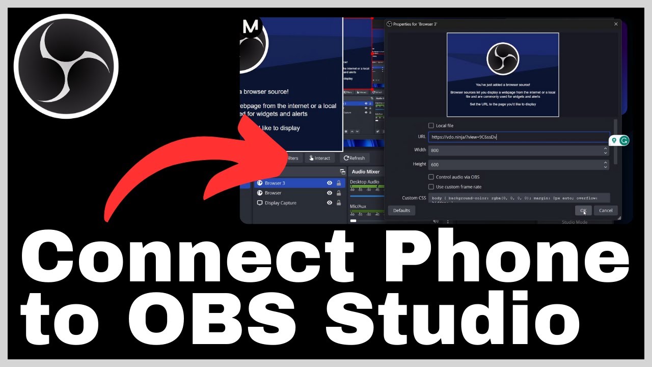 How to Connect Your Phone to OBS Studio