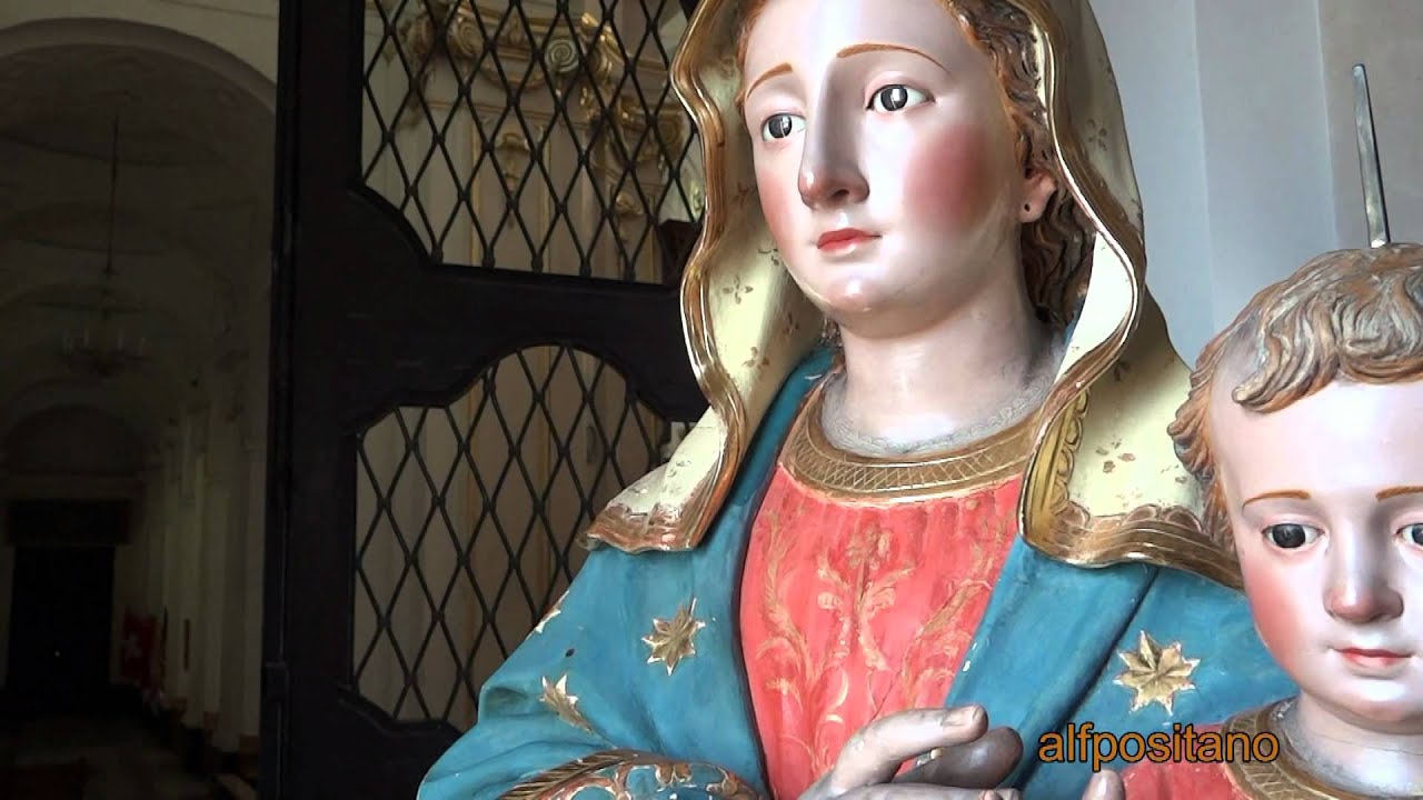 Restauro della Statua della Madonna S.M. Assunta di Positano.terza parte