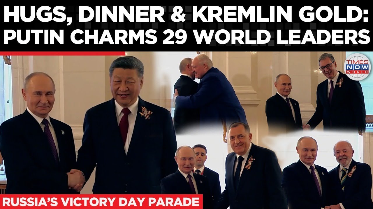 Putin Hosts 29 World Leaders in Lavish Victory Day Show | Times Now World