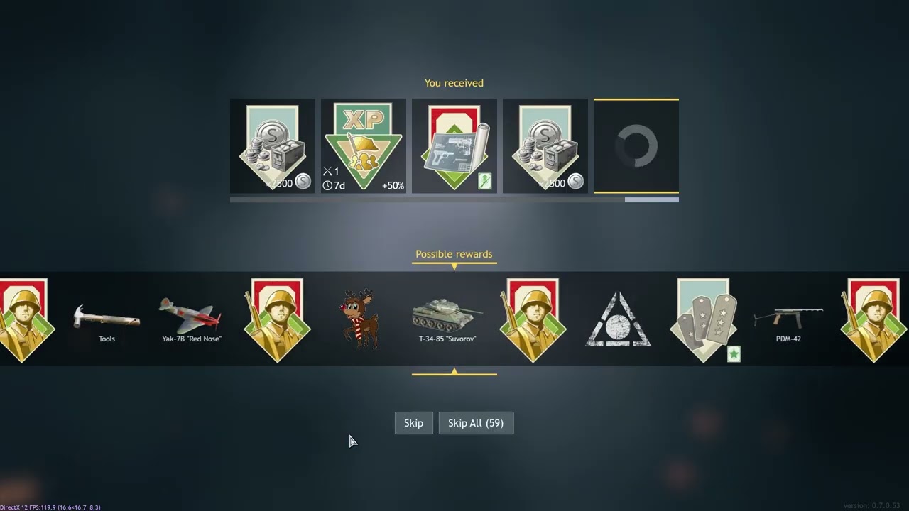 Trying new Enlisted silver chests with old Battle Pass content added