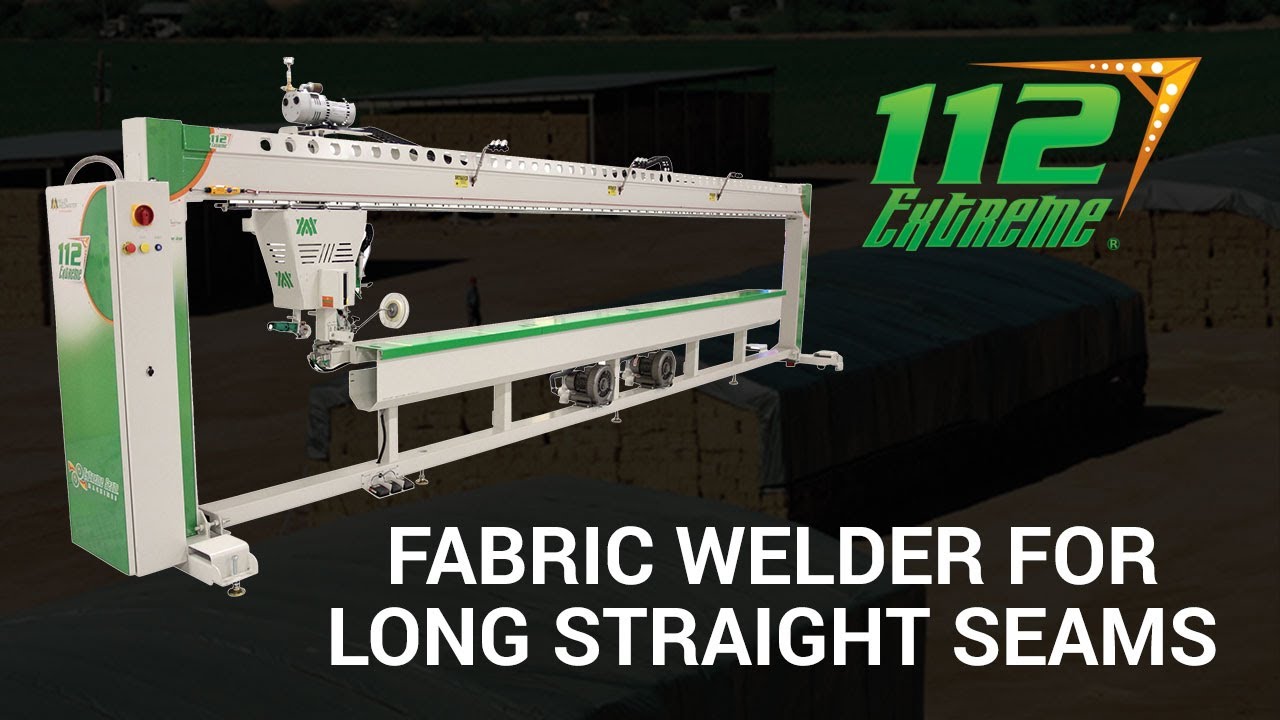 Fastest Fabric Welder for Thermoplastic, Acrylic & More! - 112 Extreme I Miller Weldmaster