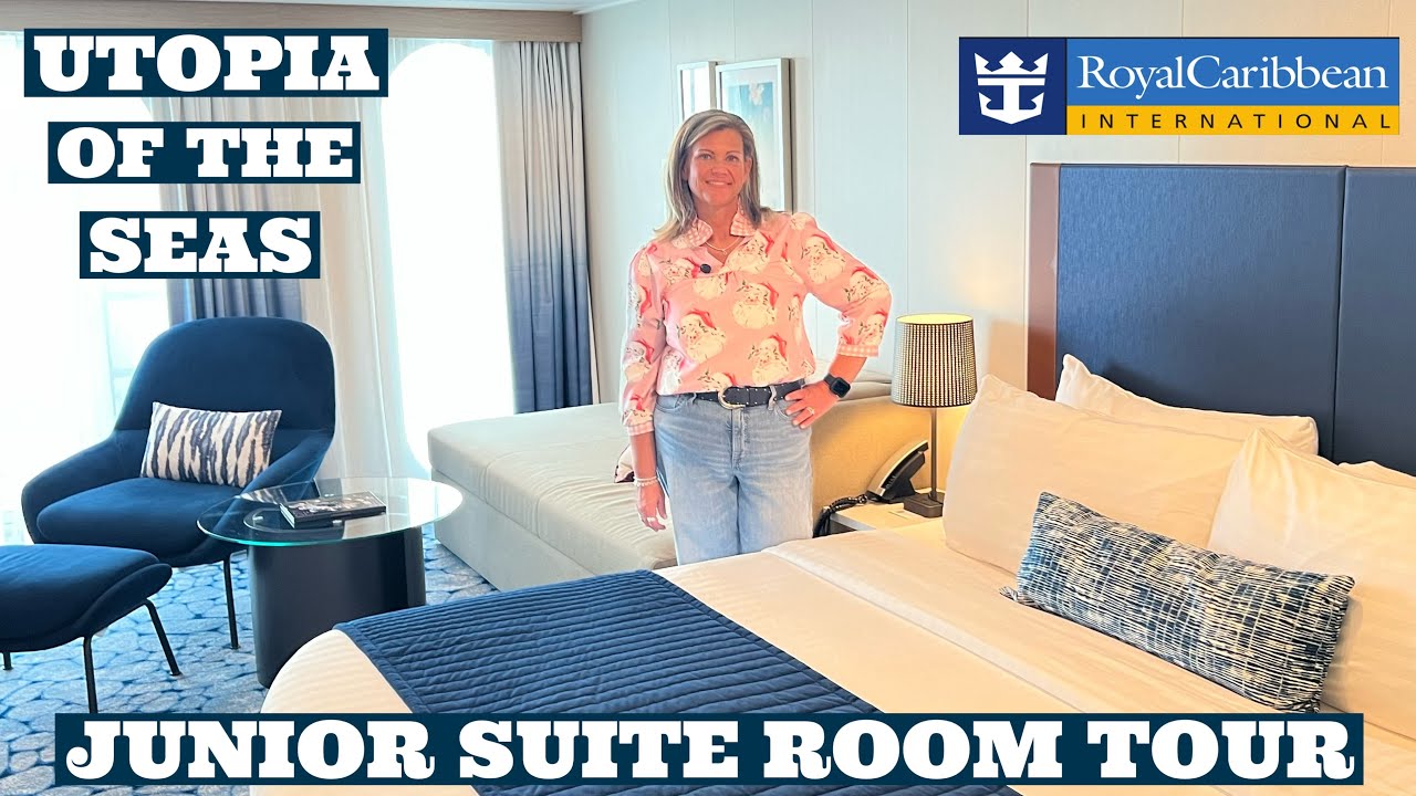 Видеообзор номера Junior Suite на лайнере Utopia of the Seas (каюта 11626)